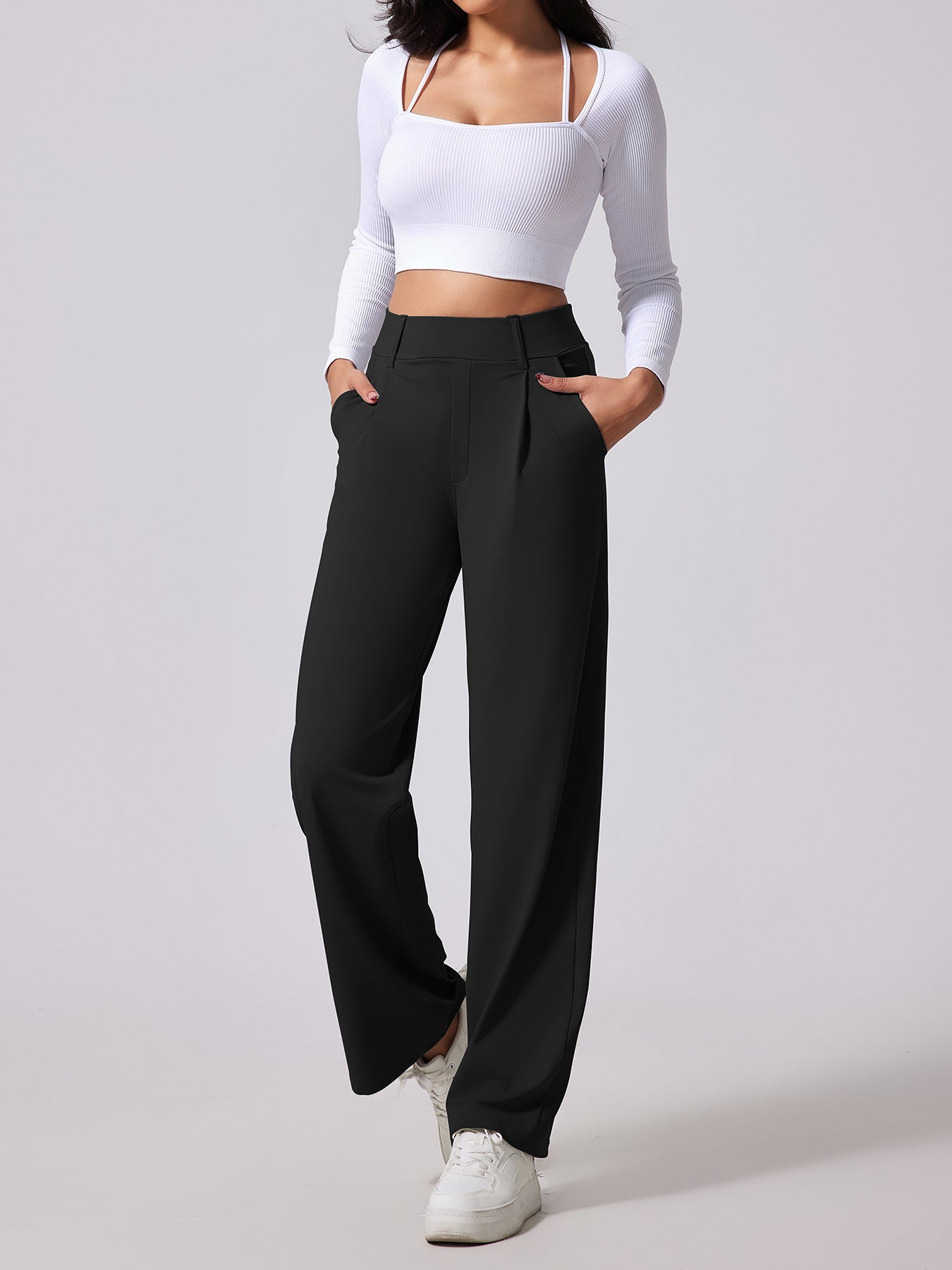 Casual and Elegant Women's Suit Pants