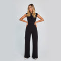Elegant Long Sleeveless Jumpsuit