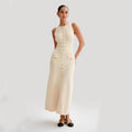 Slim Fit Knitted Long Dress