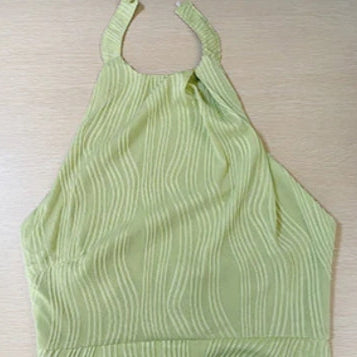 High-end Backless Split Maxi Dress