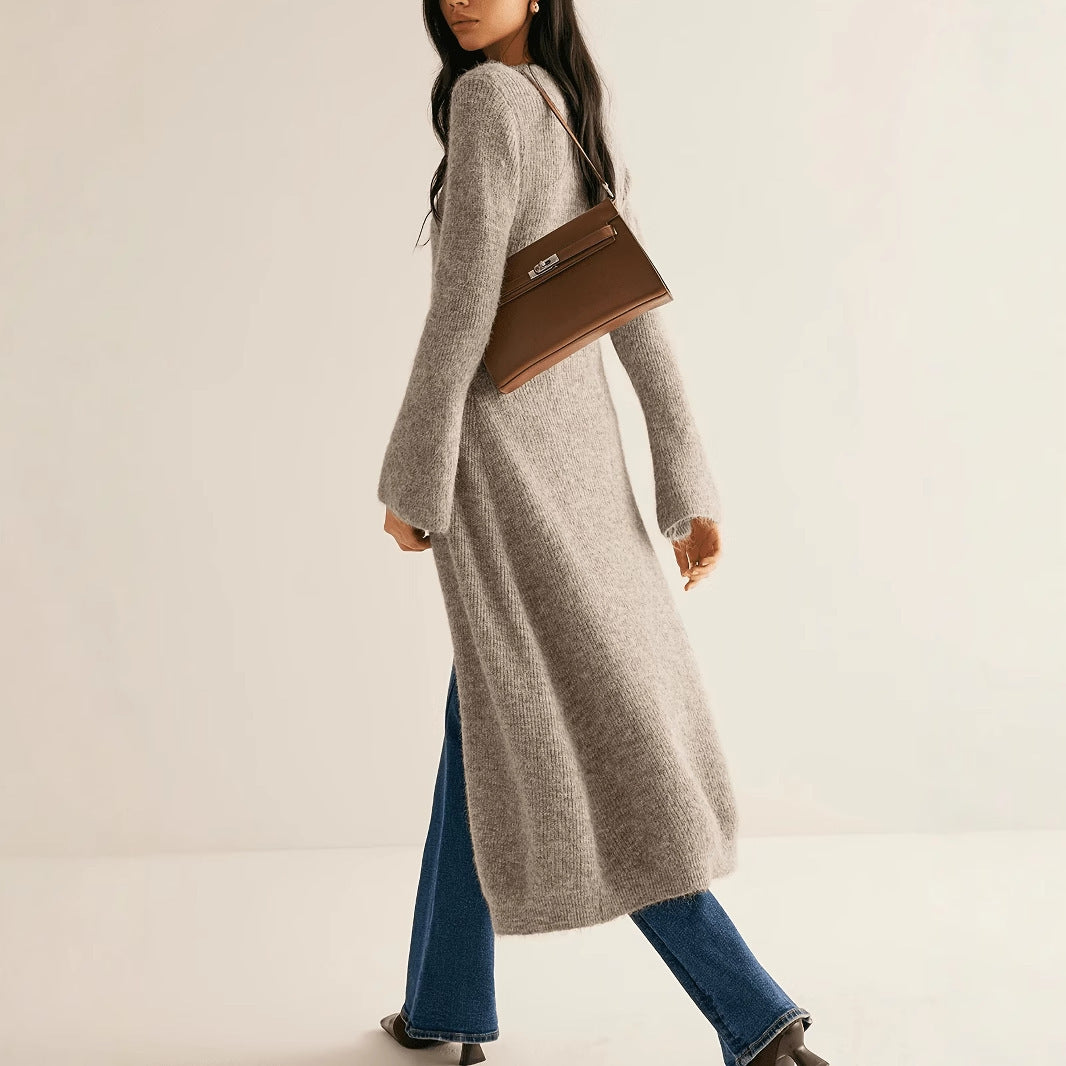 French Retro Long Sleeve Coat