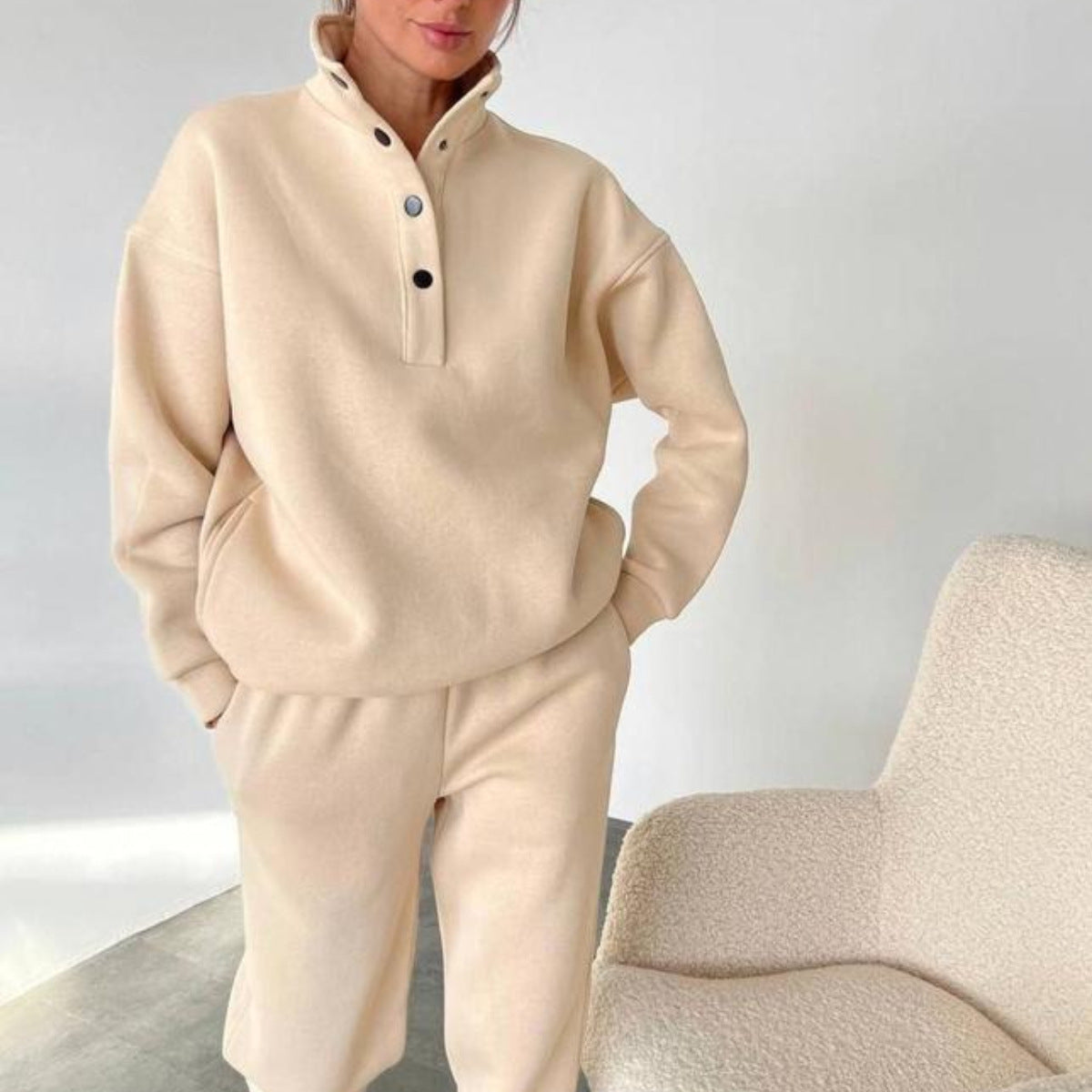 Women's Oversized Hoodie and Pant Set