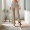 Women's Side-Slit Fashion Pants