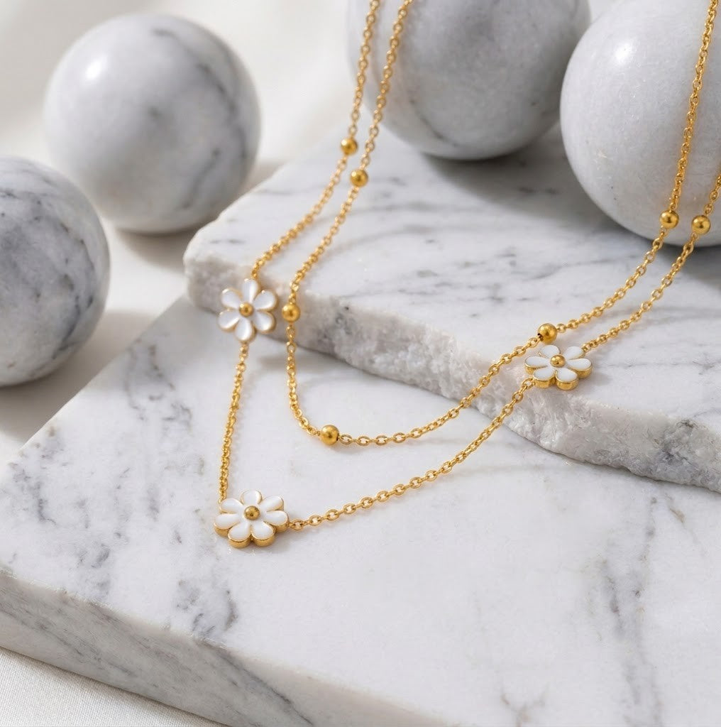 Daisy Bloom — Necklace, Bracelet & Earrings