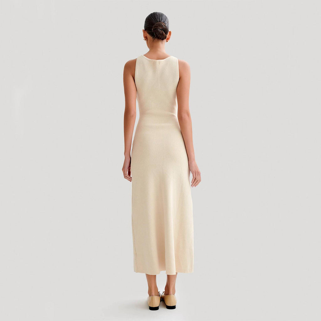 Slim Fit Knitted Long Dress