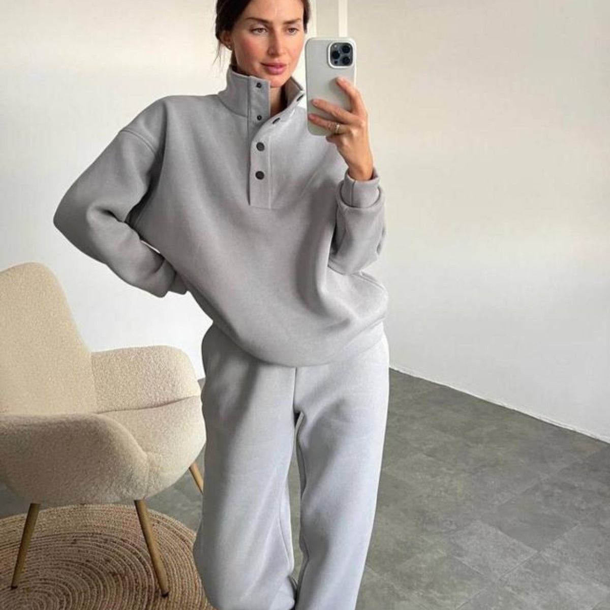 Women's Oversized Hoodie and Pant Set